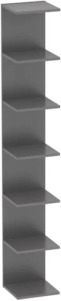 Стеллаж Tempo Kondela Dorna (Graphite)