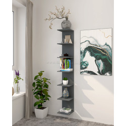 Etajera Tempo Kondela Dorna (Graphite)