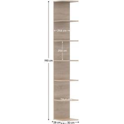 Стеллаж Tempo Kondela Dorna (Sonoma Oak) Thumb