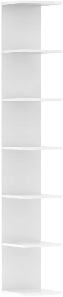 Etajera Tempo Kondela Dorna (White)