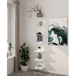 Etajera Tempo Kondela Dorna (White)