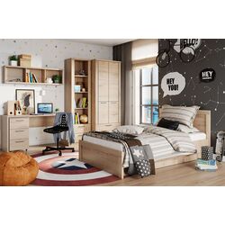 Etajera Tempo Kondela Dorsi 2S (Navarra Oak) Thumb