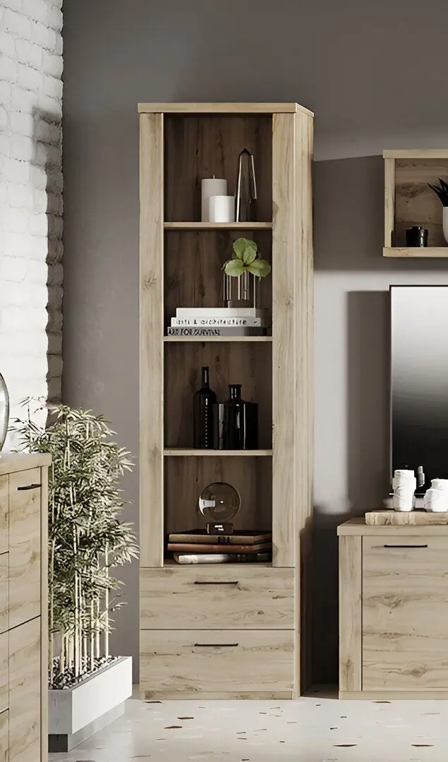 Etajera Tempo Kondela Dorsi 2S (Navarra Oak)