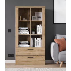 Стеллаж Tempo Kondela Dorsi 2S (Navarre Oak) Thumb