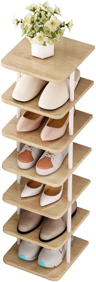 Стеллаж Tempo Kondela Etuda Tip 1 (White/Light Oak) - 4