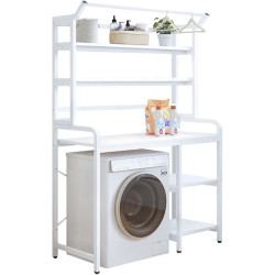 Etajera Tempo Kondela Jabir (White) Thumb