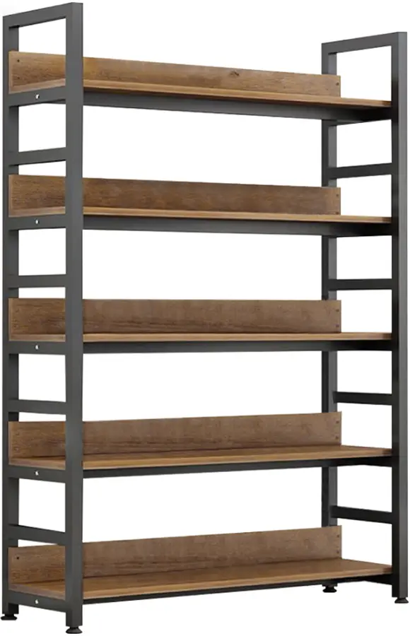 Etajera Tempo Kondela Janel Typ 1 (Dark Oak/Black)