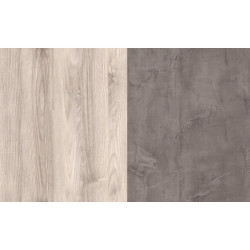 Стеллаж Tempo Kondela Jesi New 1D1S (Nairobi Chestnut/Onyx) Thumb