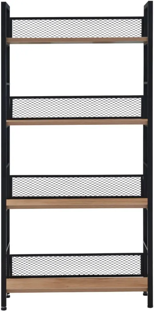 Etajera Tempo Kondela Keler Tip 1 (Black/Oak)