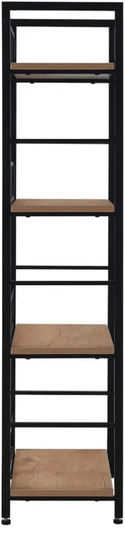 Etajera Tempo Kondela Keler Tip 1 (Black/Oak)