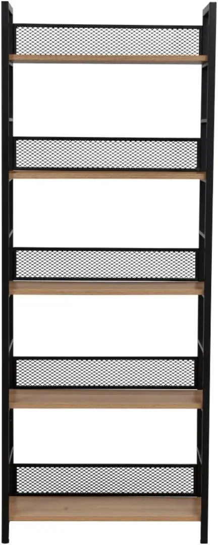 Etajera Tempo Kondela Keler Tip 2 (Black/Oak)