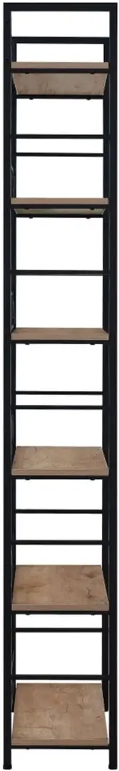 Etajera Tempo Kondela Keler Tip 3 (Black/Oak)