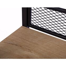 Etajera Tempo Kondela Keler Tip 3 (Black/Oak) Thumb