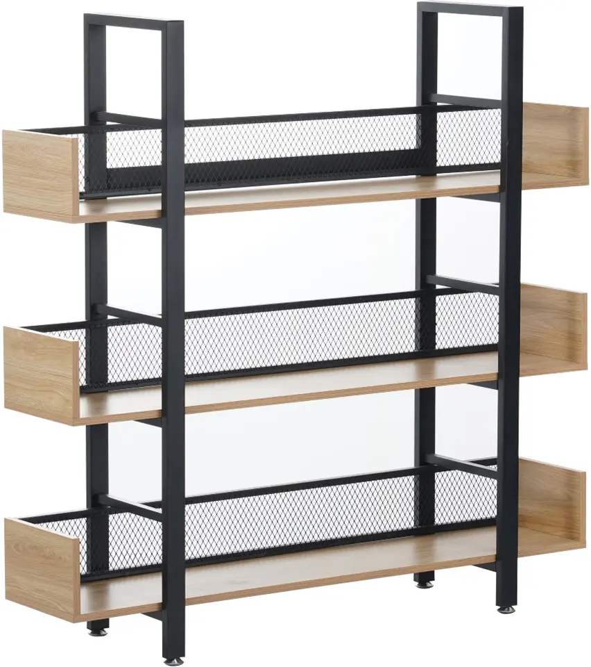 Etajera Tempo Kondela Kilis New Tip 1 (Oak/Black)