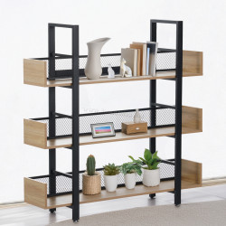 Etajera Tempo Kondela Kilis New Tip 1 (Oak/Black)