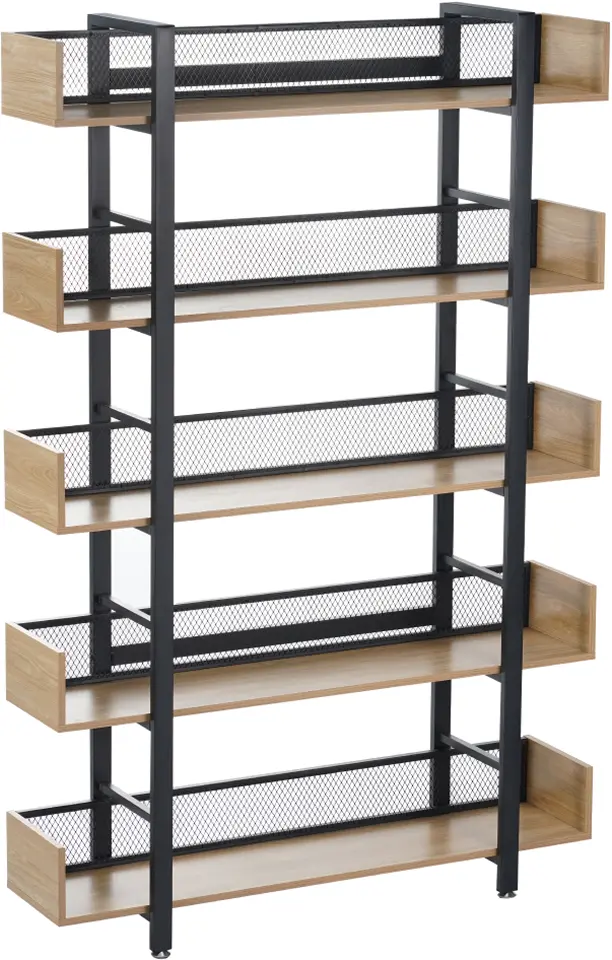 Etajera Tempo Kondela Kilis New Tip 2 (Oak/Black)