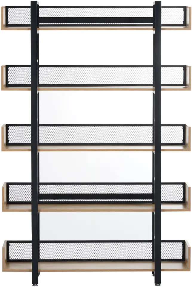 Etajera Tempo Kondela Kilis New Tip 2 (Oak/Black)