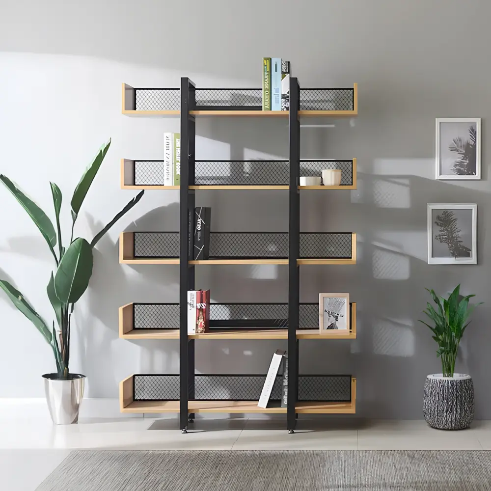 Etajera Tempo Kondela Kilis New Tip 2 (Oak/Black)