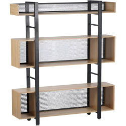 Etajera Tempo Kondela Kilis New Tip 4 (Oak/Black) Thumb