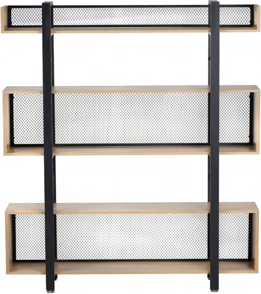 Etajera Tempo Kondela Kilis New Tip 4 (Oak/Black)