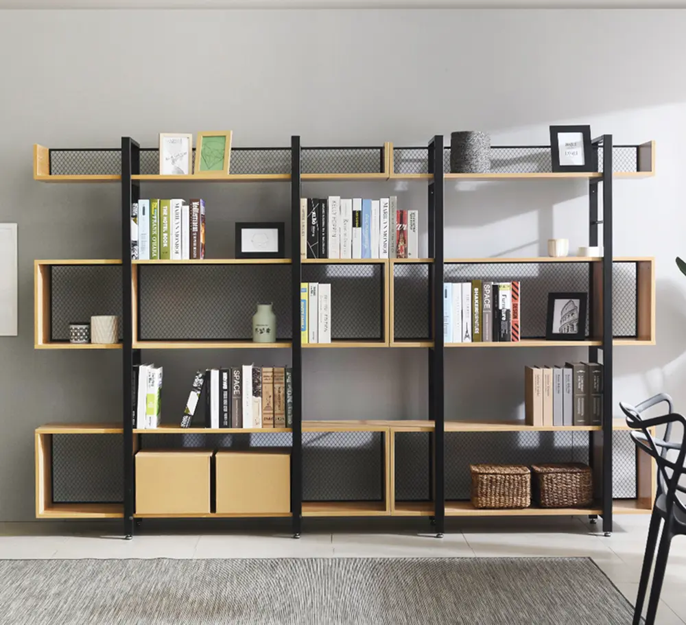 Etajera Tempo Kondela Kilis New Tip 4 (Oak/Black)