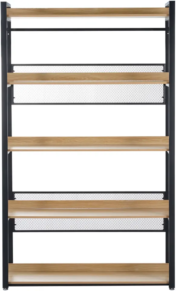 Стеллаж Tempo Kondela Kilos New Tip 3 (Grandson Oak/Black) - 3