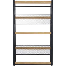 Стеллаж Tempo Kondela Kilos New Tip 3 (Grandson Oak/Black) Thumb