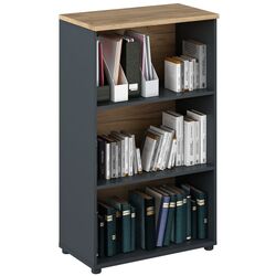 Etajera Tempo Kondela Klaudius Tip 4 (Graphite/Artisan Oak) Thumb