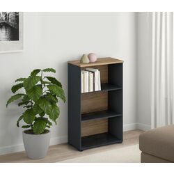 Etajera Tempo Kondela Klaudius Tip 4 (Graphite/Artisan Oak)