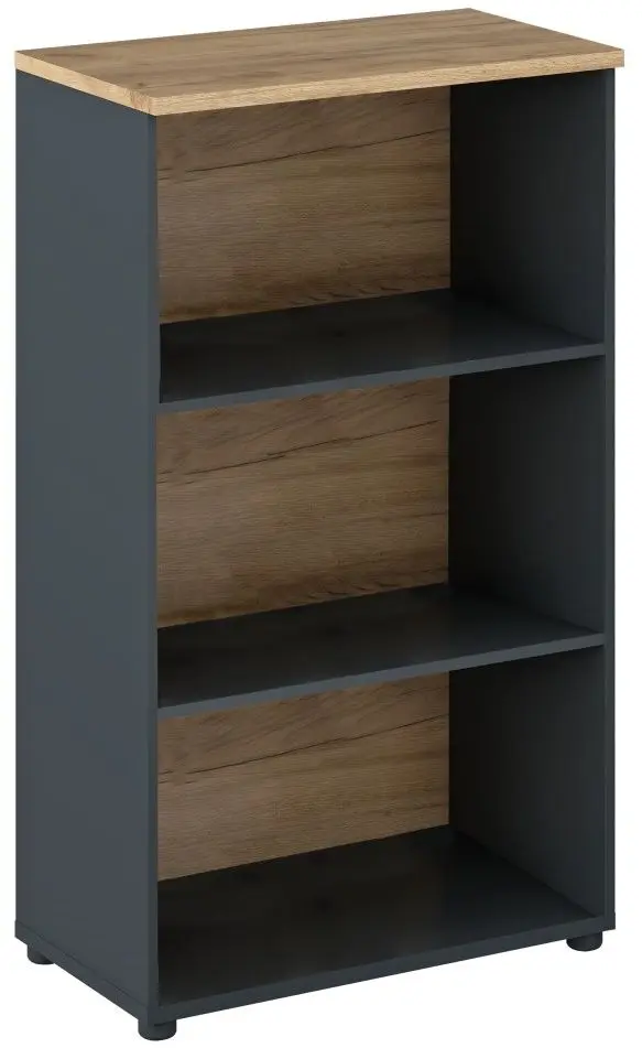 Etajera Tempo Kondela Klaudius Tip 4 (Graphite/Artisan Oak)