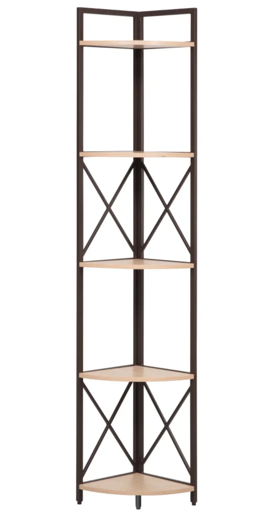 Стеллаж Tempo Kondela Pasoko (Oak/Black) - 2