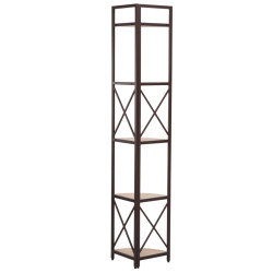 Стеллаж Tempo Kondela Pasoko (Oak/Black) Thumb