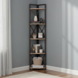 Стеллаж Tempo Kondela Pasoko (Oak/Black)
