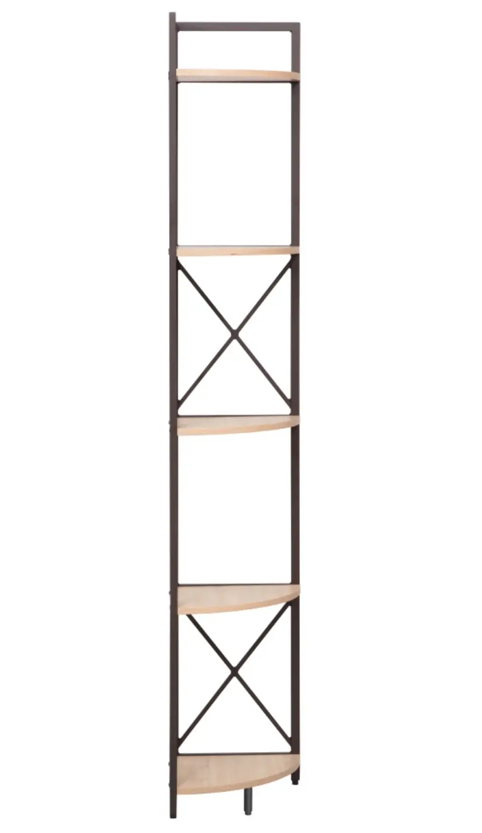 Стеллаж Tempo Kondela Pasoko (Oak/Black) - 4