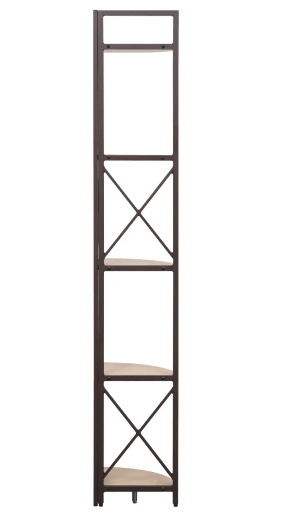 Стеллаж Tempo Kondela Pasoko (Oak/Black) - 5