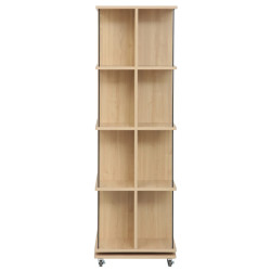 Стеллаж Tempo Kondela Potor (Oak/Black) Thumb