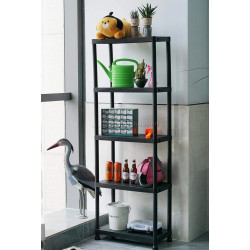 Etajera Tempo Kondela Romen (Black)