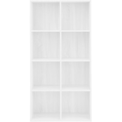 Etajera Tempo Kondela Sande (White) Thumb