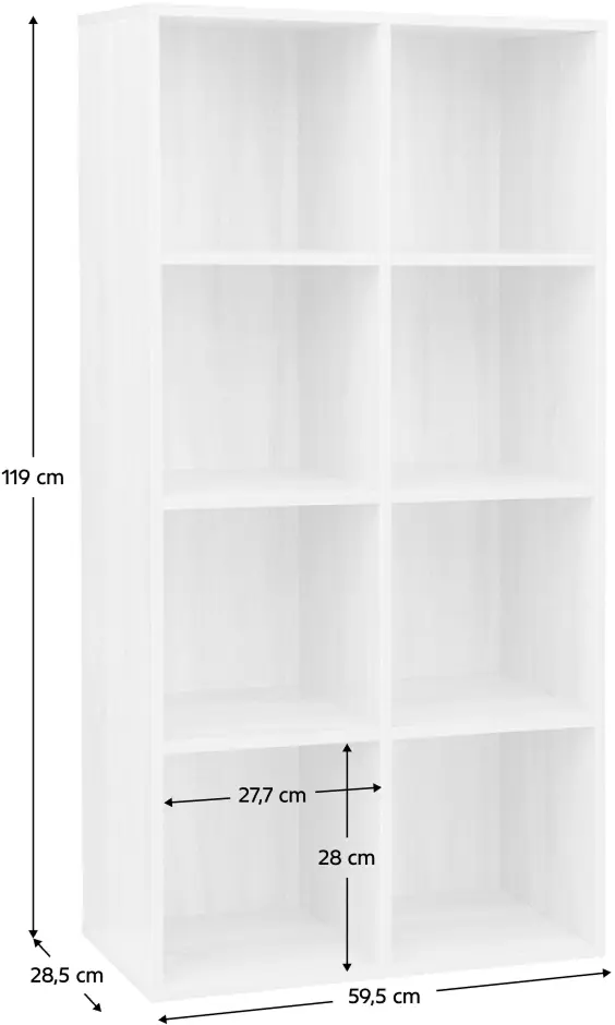 Etajera Tempo Kondela Sande (White)