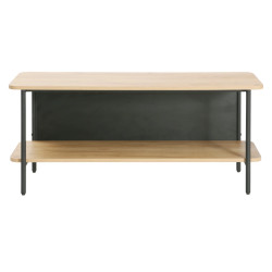 Etajera Tempo Kondela Seflos (Oak/Black) Thumb