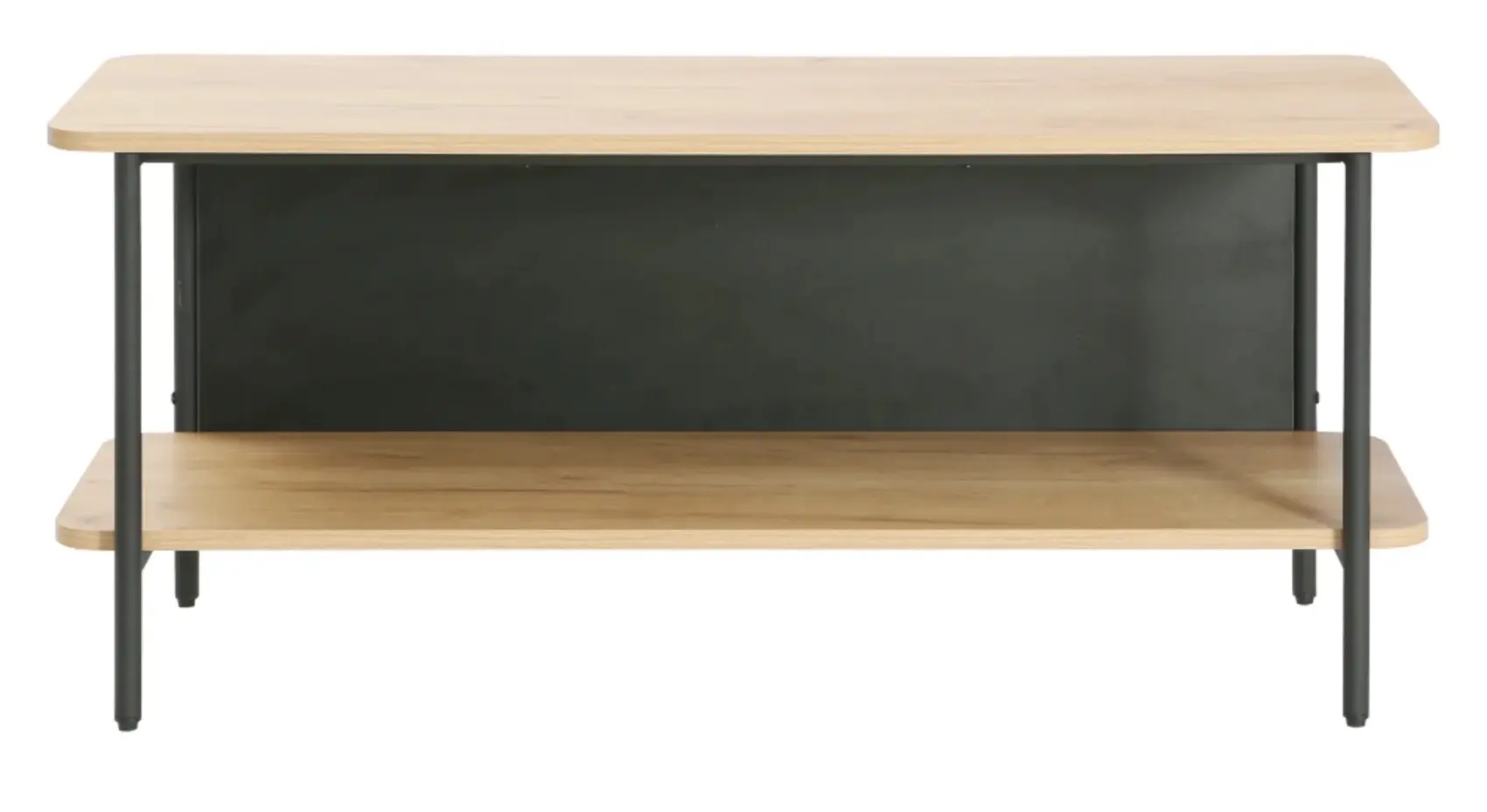 Etajera Tempo Kondela Seflos (Oak/Black) - 2