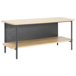 Etajera Tempo Kondela Seflos (Oak/Black)
