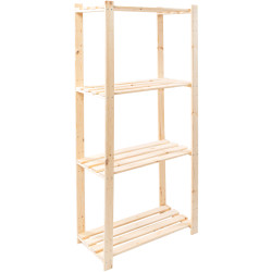 Etajera Tempo Kondela Simu 1600 (Natural) Thumb