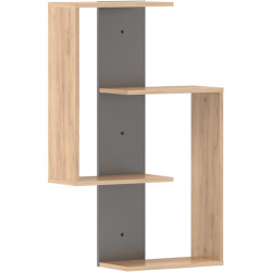 Стеллаж Tempo Kondela Valpa (Artisan Oak/Graphite) Thumb