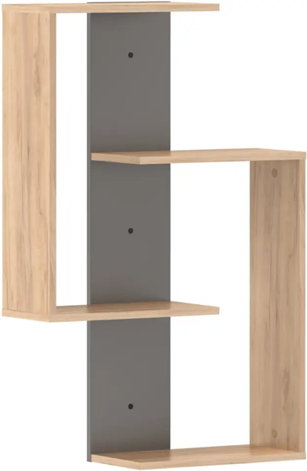 Стеллаж Tempo Kondela Valpa (Artisan Oak/Graphite)