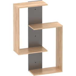 Стеллаж Tempo Kondela Valpa (Artisan Oak/Graphite) Thumb