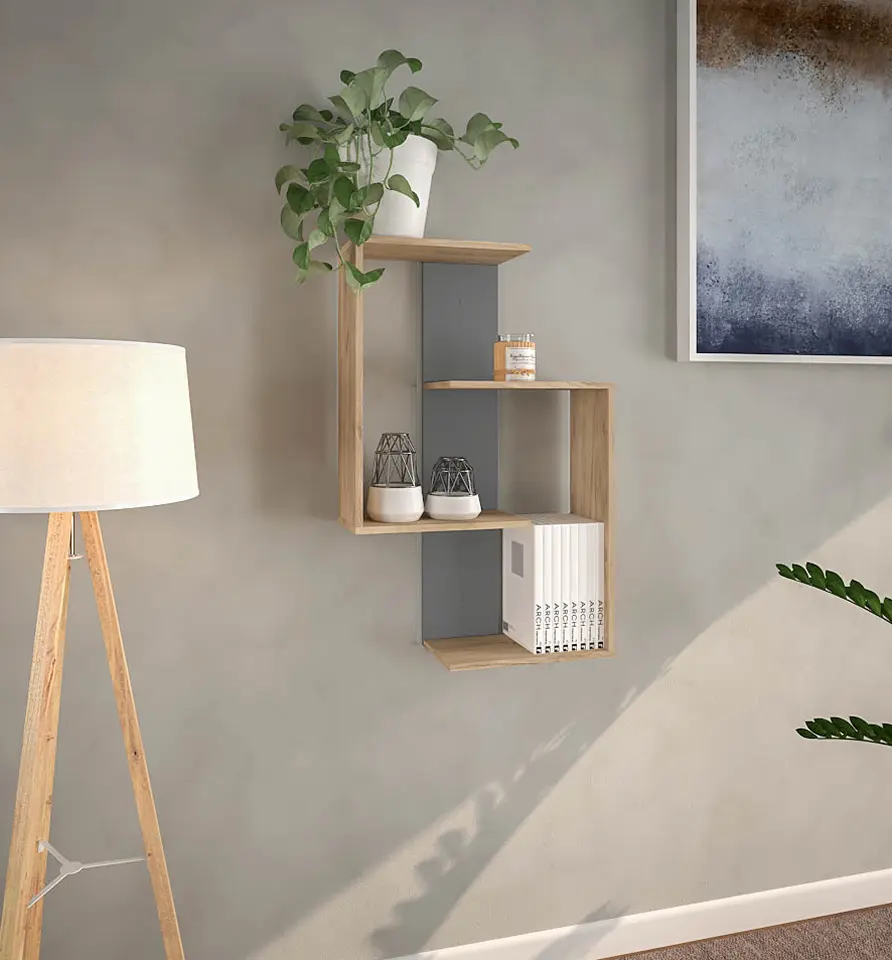 Стеллаж Tempo Kondela Valpa (Artisan Oak/Graphite)