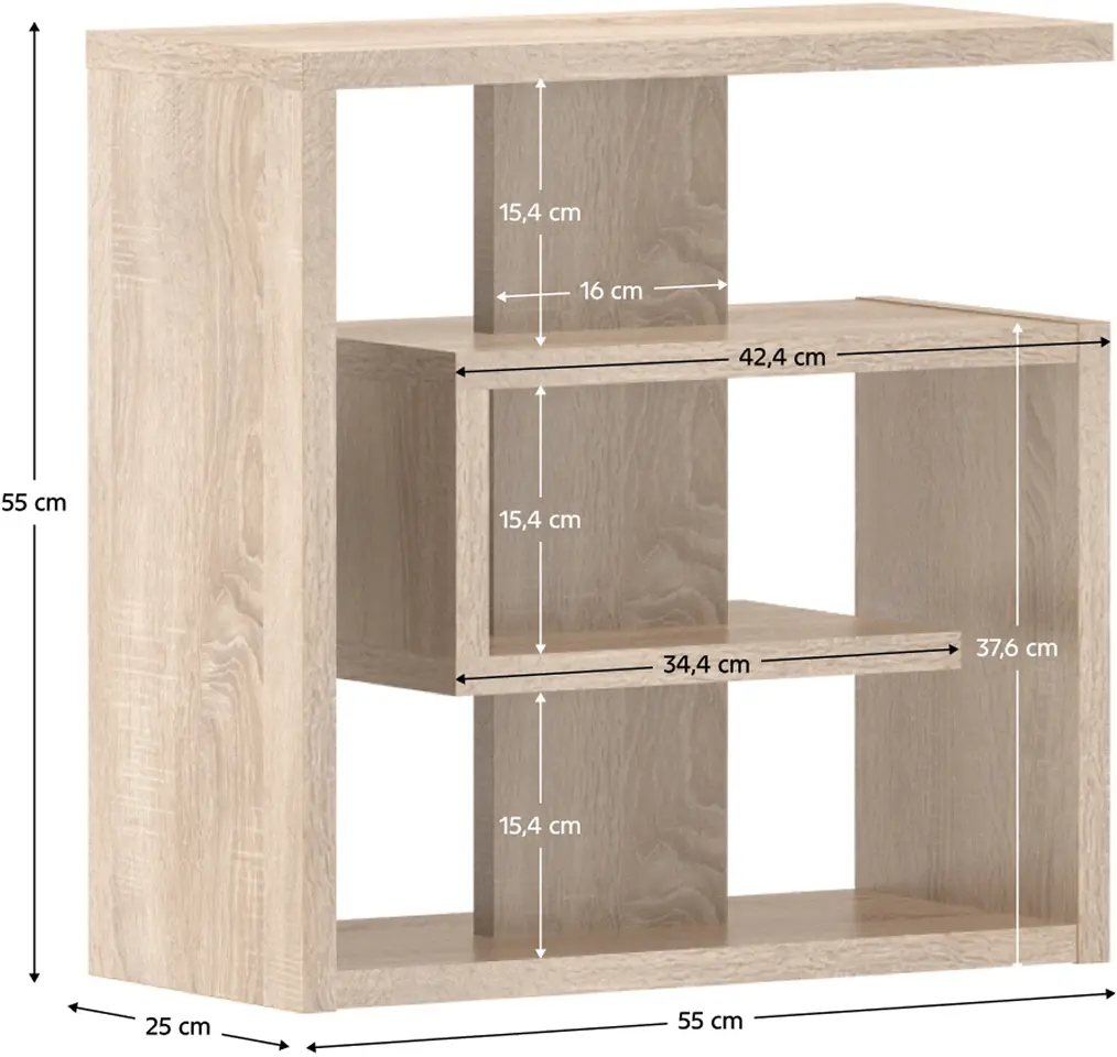 Etajera Tempo Kondela Vandia (Sonoma Oak)