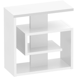 Etajera Tempo Kondela Vandia (White) Thumb