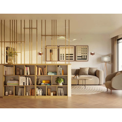 Стеллаж TopEshop Fiesta 8P (Artisan Oak) Thumb